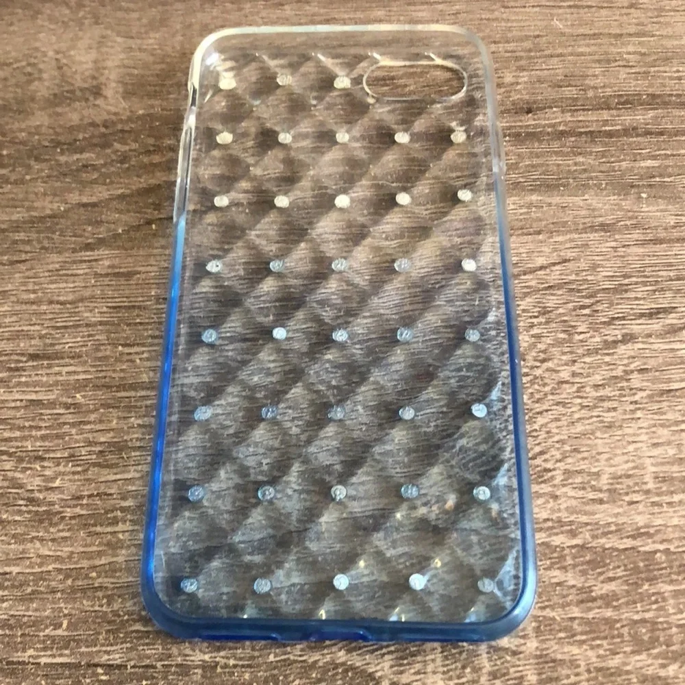 Phone Case for IPhone Blue Gem Ombré iPhone 8